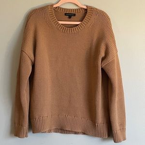 Tan Banana Republic Chunky Knit Sweater Large